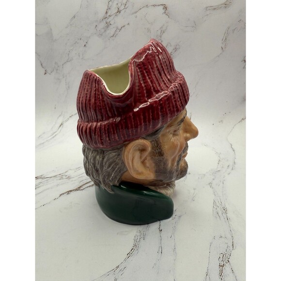 Royal Doulton Character Toby Jug “Lumberjack” D6610 1966 - Picture 14 of 14